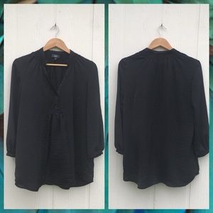 Mossimo Blouse Medium Black